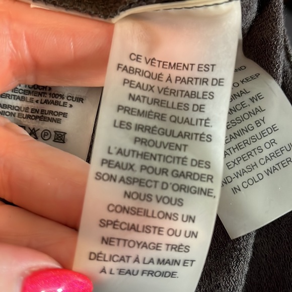 Majestic Filatures du Lion Leather Deluxe Tee Washable French Touch Medium Brown - Picture 10 of 13